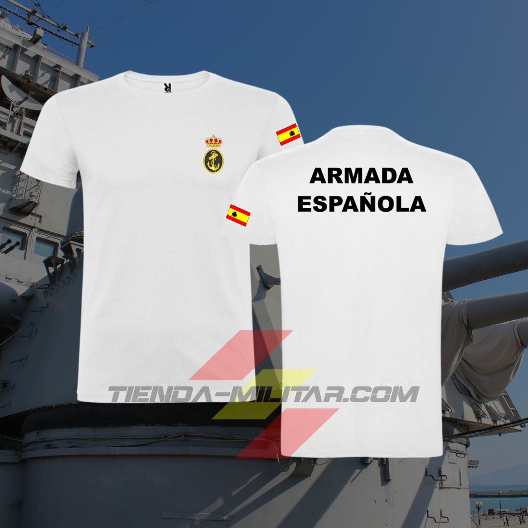 Camiseta Técnica de la ARMADA ESPAÑOLA - Tienda Militar