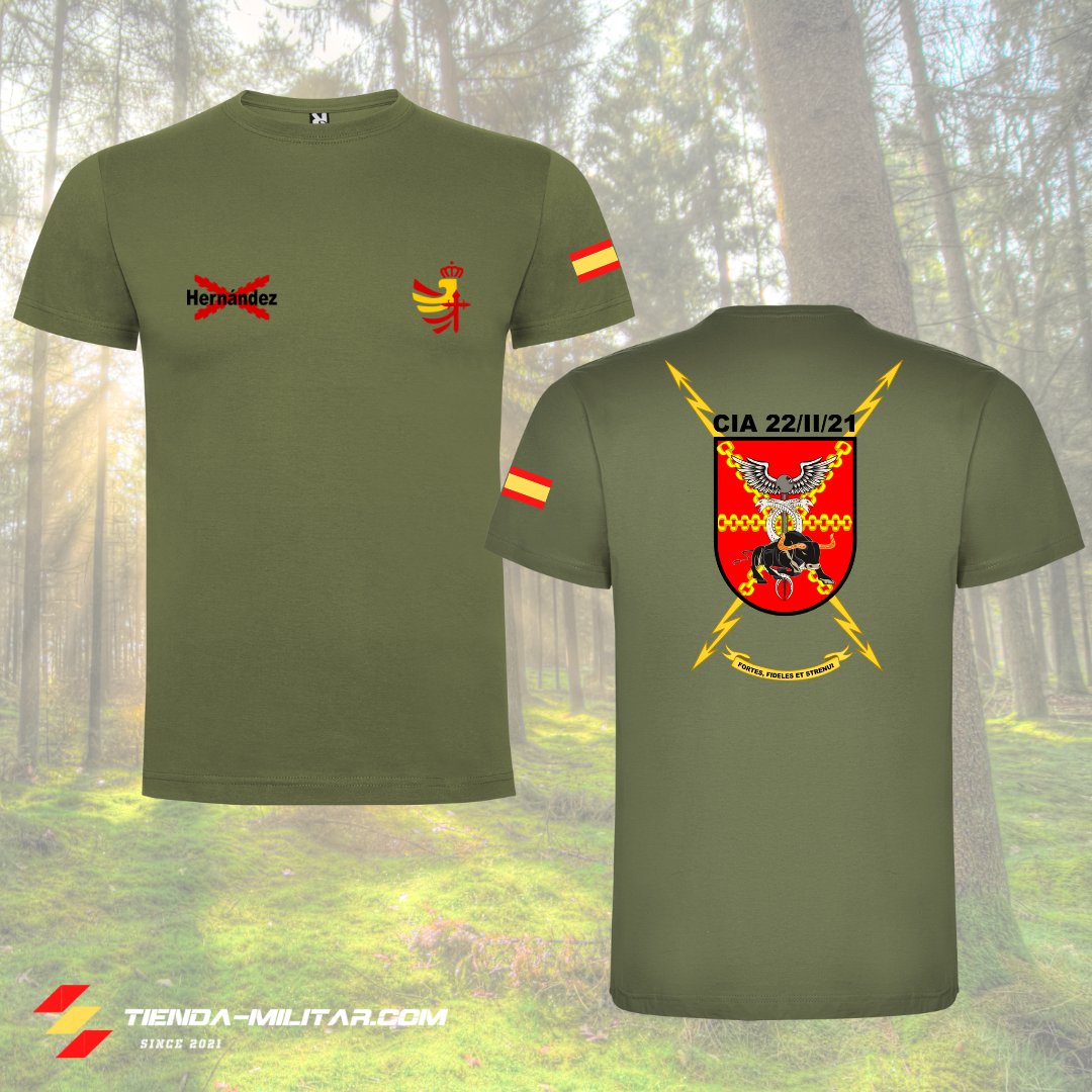 Camiseta Personalizada de CIA 22