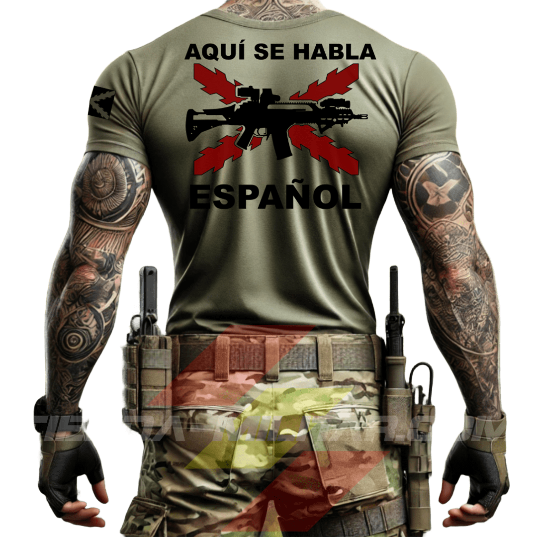 Camiseta Técnica AQUÍ SE HABLA ESPAÑOL