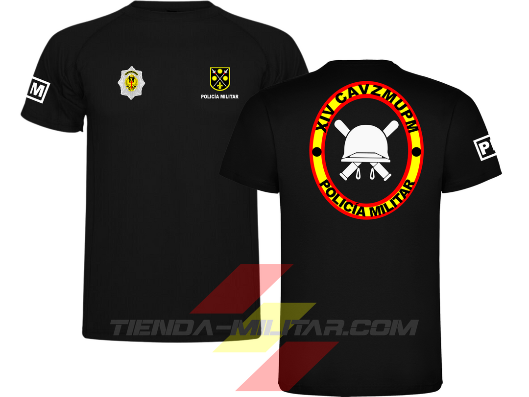 Camiseta técnica militar personalizable