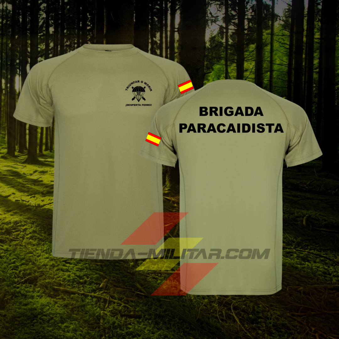 Camiseta Técnica de la BRIGADA PARACAIDISTA - Tienda Militar