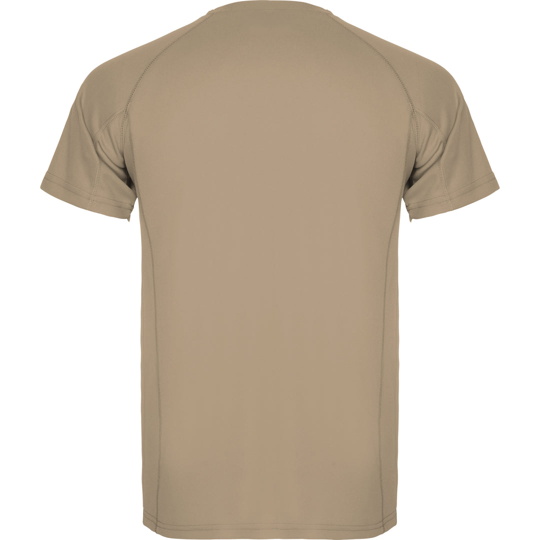 Camiseta técnica militar personalizada árida detrás