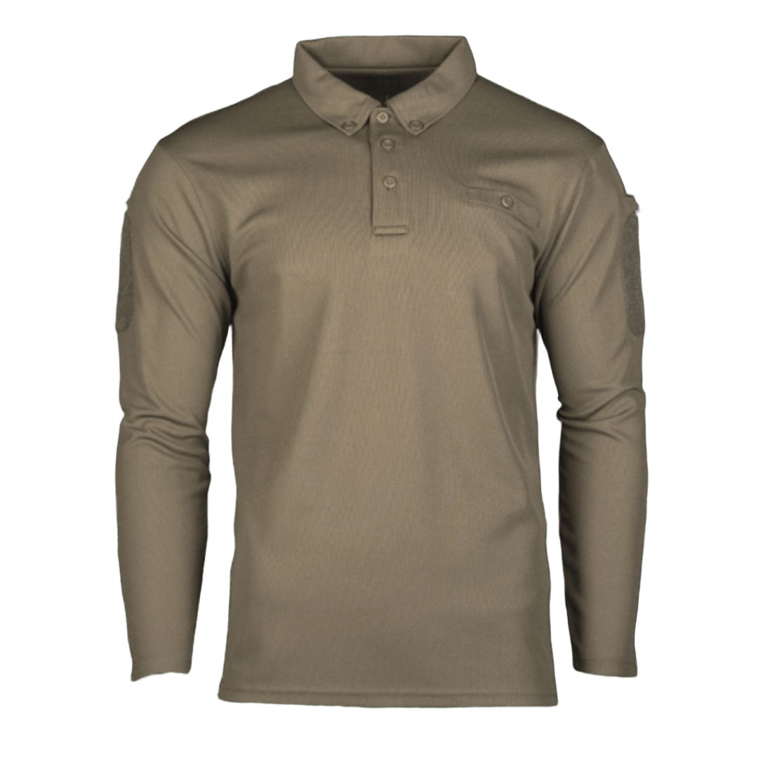 Polo militar manga larga Quick Dry Mil-Tec