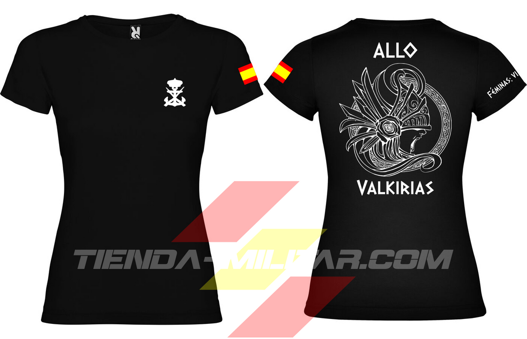 Camiseta técnica militar personalizable