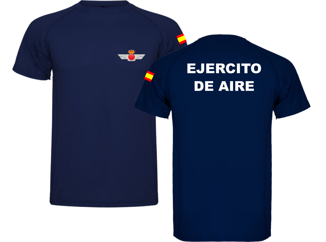 Camiseta Ejército del Aire de poliéster - Tienda Militar