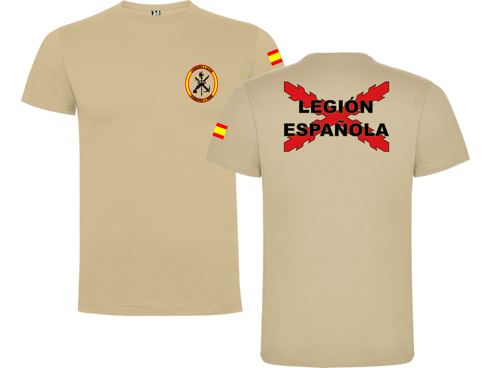 Camiseta Legión Española (personalizable) - Tienda Militar