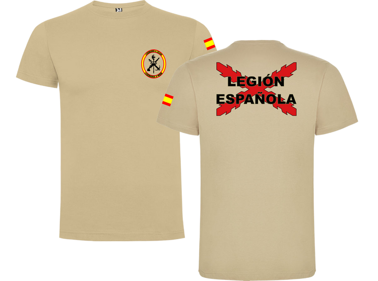 Camiseta Legión Española (personalizable) - Tienda Militar