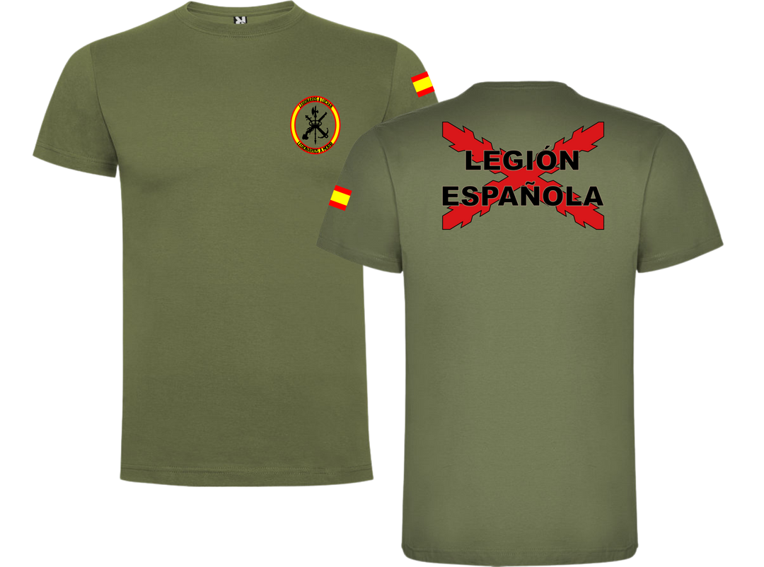 Camiseta Legión Española (personalizable) - Tienda Militar