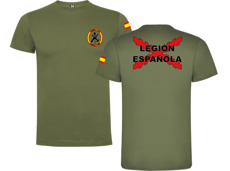 Camiseta Legión Española (personalizable) - Tienda Militar
