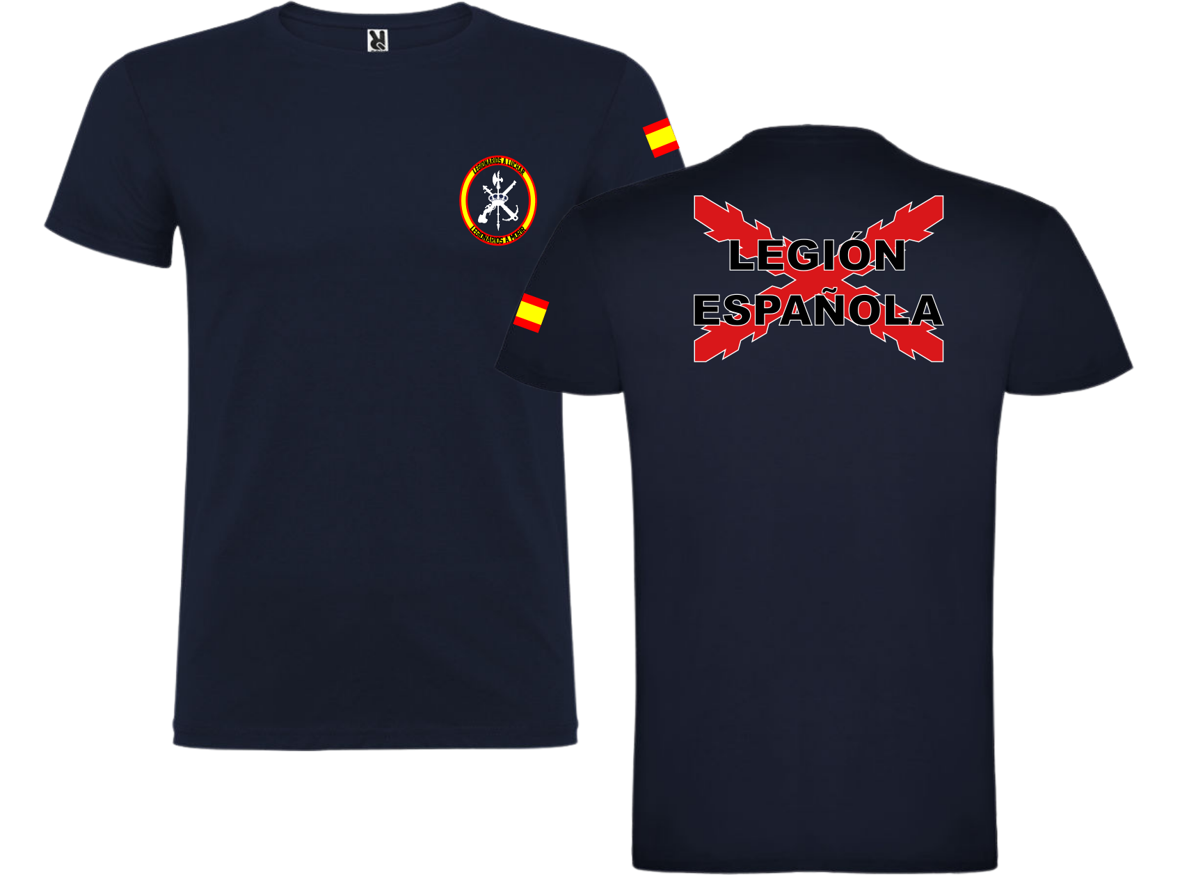 Camiseta Legión Española (personalizable) - Tienda Militar