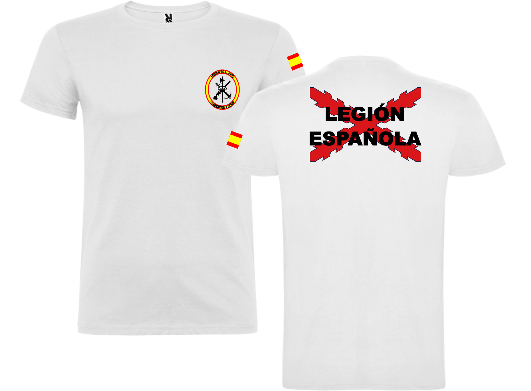 Camiseta Legión Española (personalizable) - Tienda Militar