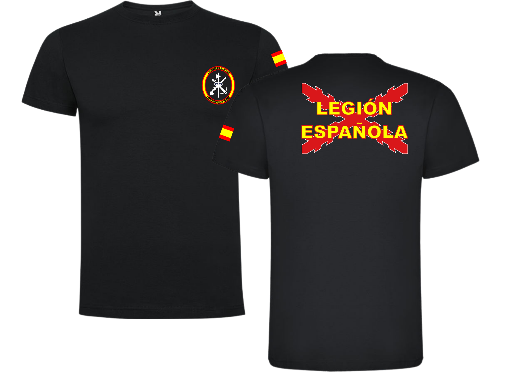 Camiseta Legión Española (personalizable) - Tienda Militar