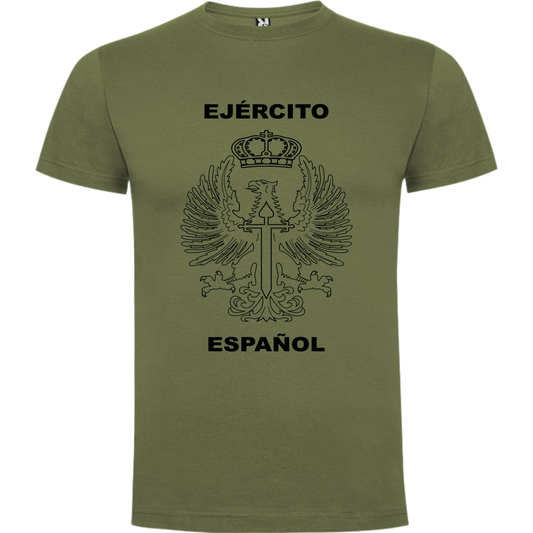 Camiseta militar Ejército Español de algodón - Tienda Militar