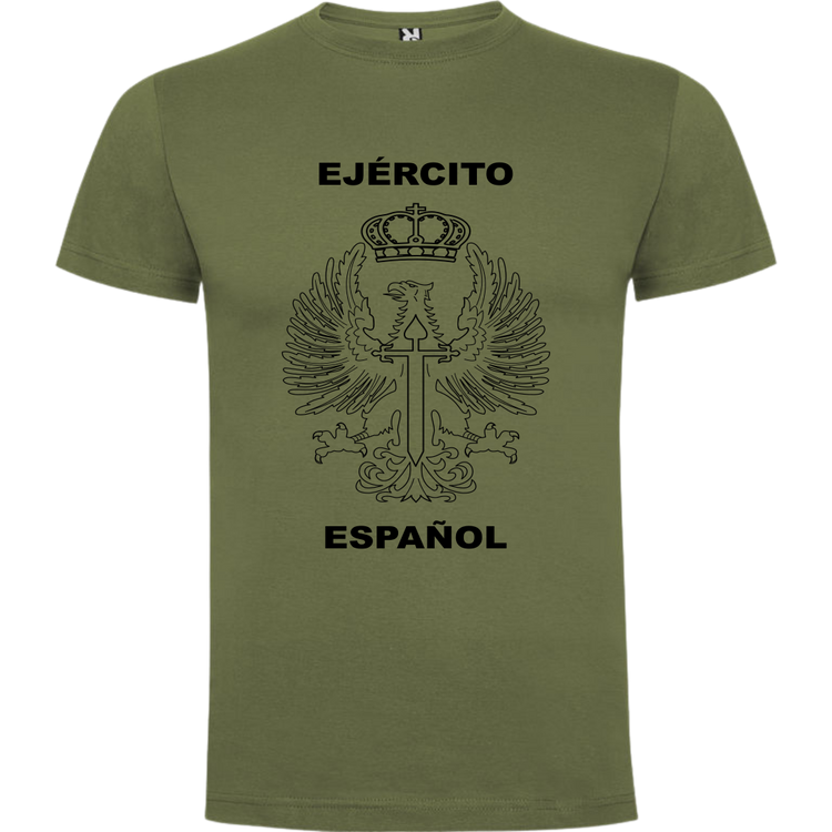 Camiseta militar Ejército Español de algodón - Tienda Militar