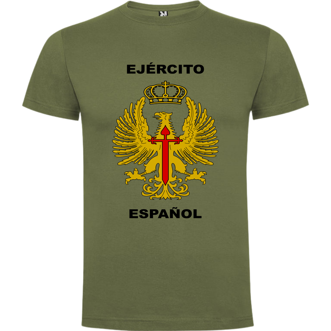 Camiseta militar Ejército Español de algodón - Tienda Militar