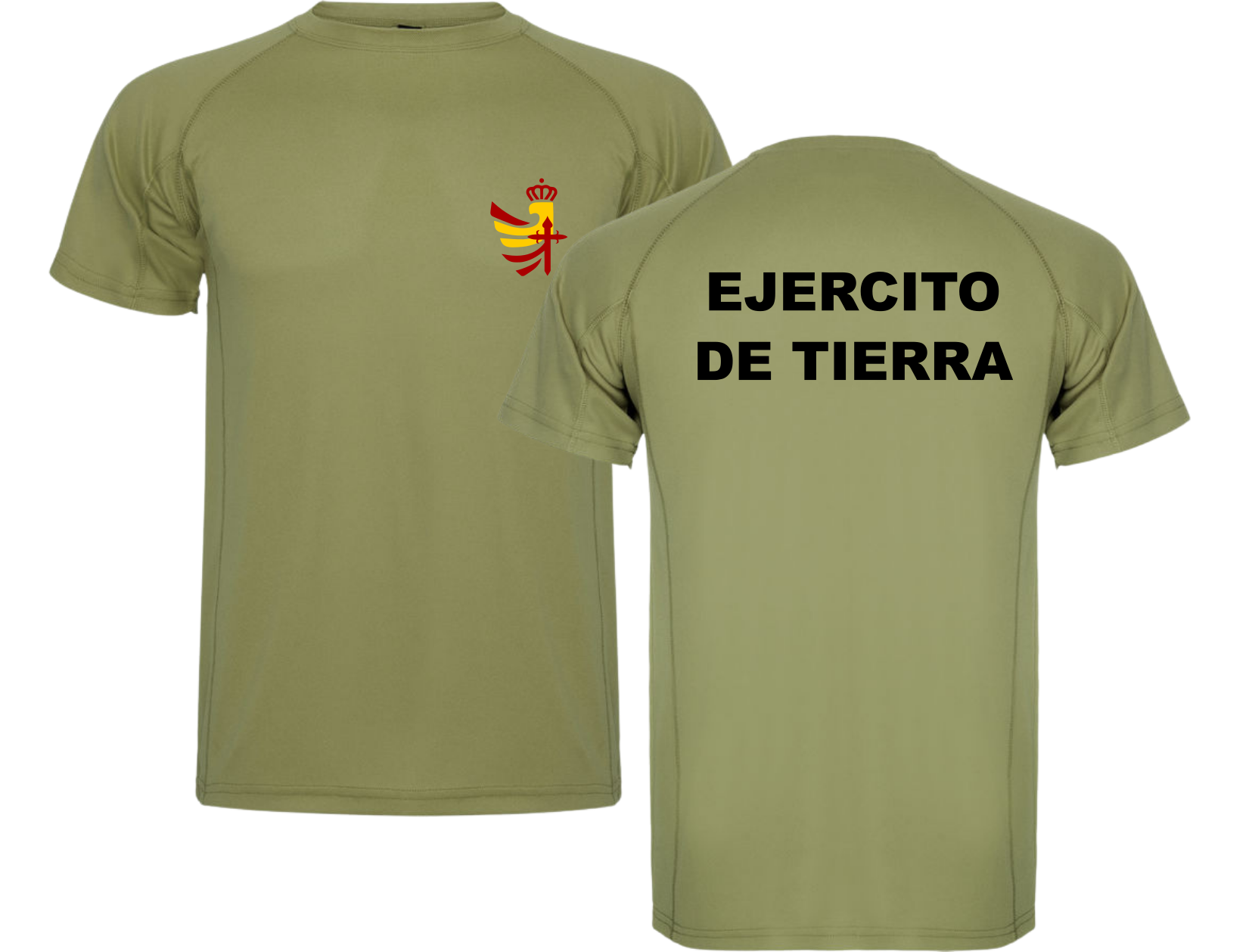 Camiseta militar Ejército de Tierra de poliéster - Tienda Militar