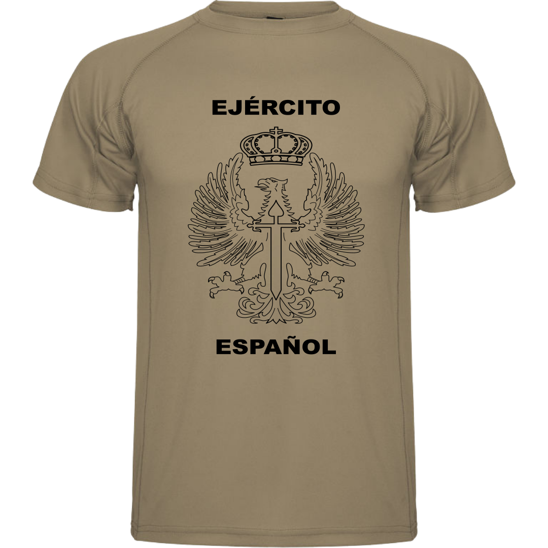 Camiseta militar Ejército Español de poliéster - Tienda Militar
