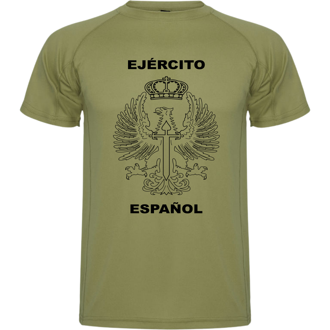 Camiseta militar Ejército Español de poliéster - Tienda Militar
