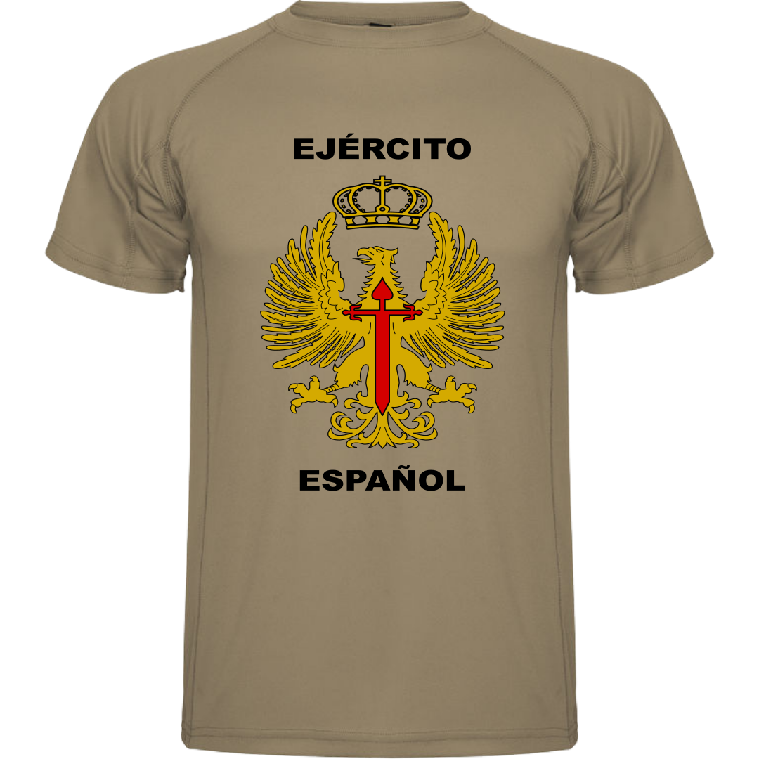 Camiseta militar Ejército Español de poliéster - Tienda Militar