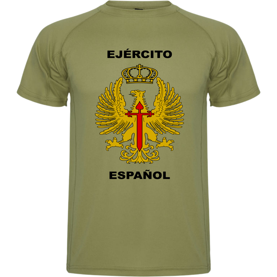 Camiseta militar Ejército Español de poliéster - Tienda Militar