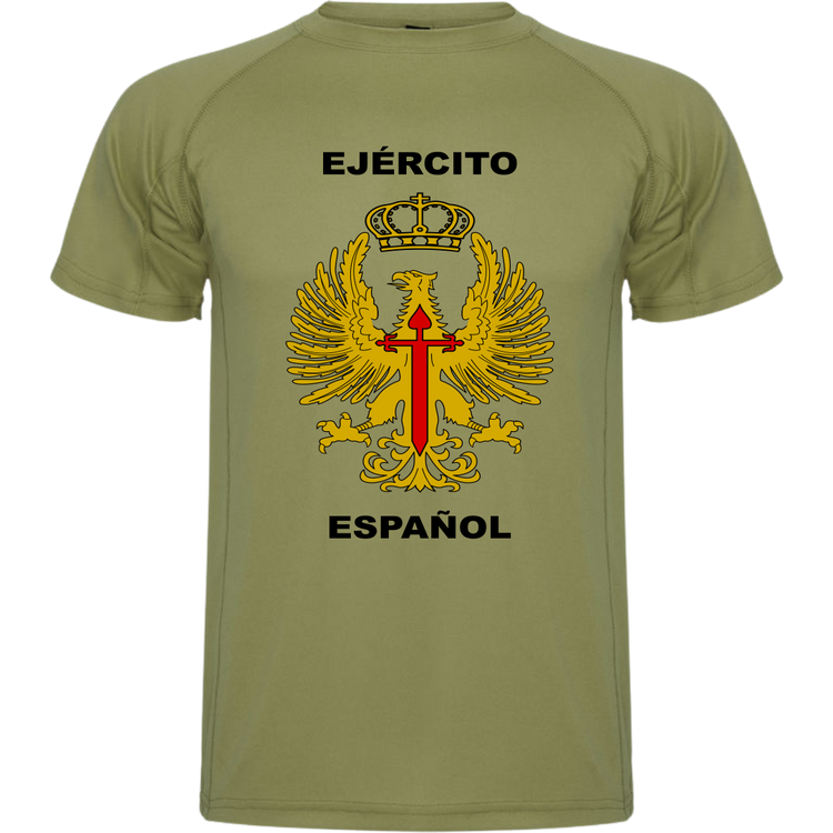 Camiseta militar Ejército Español de poliéster - Tienda Militar
