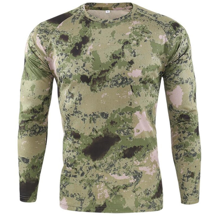 Camiseta militar de manga larga para hombre (envío gratis) - Tienda Militar