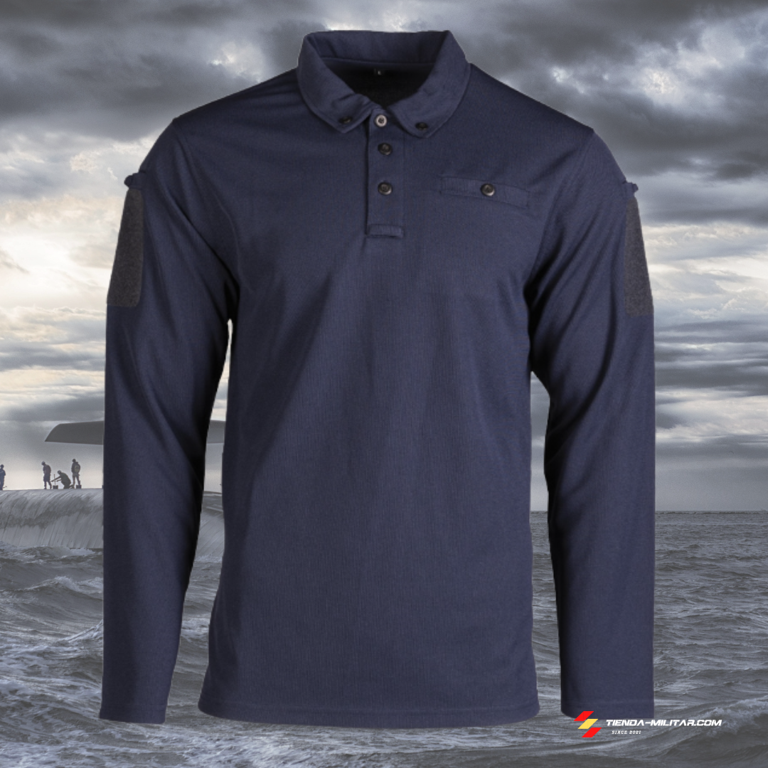 Polo táctico Mil-Tec de manga larga "Quick Dry" - Tienda Militar