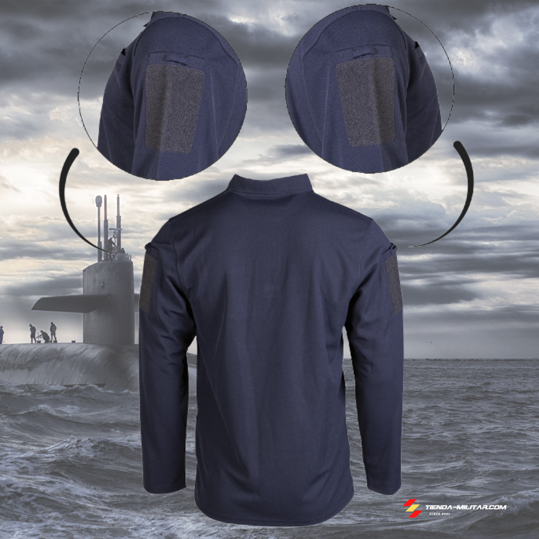 Polo táctico Mil-Tec de manga larga "Quick Dry" - Tienda Militar