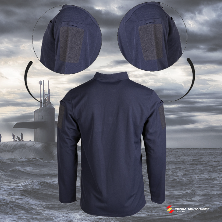 Polo táctico Mil-Tec de manga larga "Quick Dry" - Tienda Militar