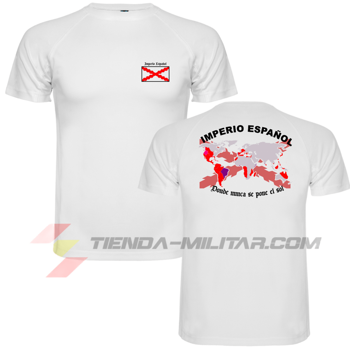 ✓ Camiseta Técnica del IMPERIO ESPAÑOL ⚔️🛡️ – Tienda Militar