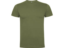 Cargar imagen en el visor de la galería, Camiseta para hombre de algodón en Verde Militar 
