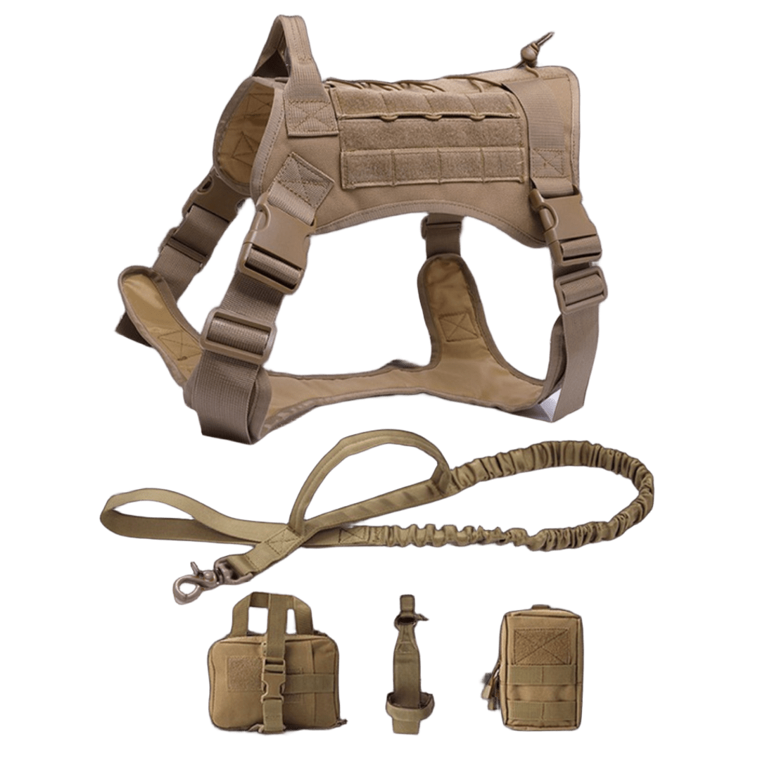 Arnés militar para perro