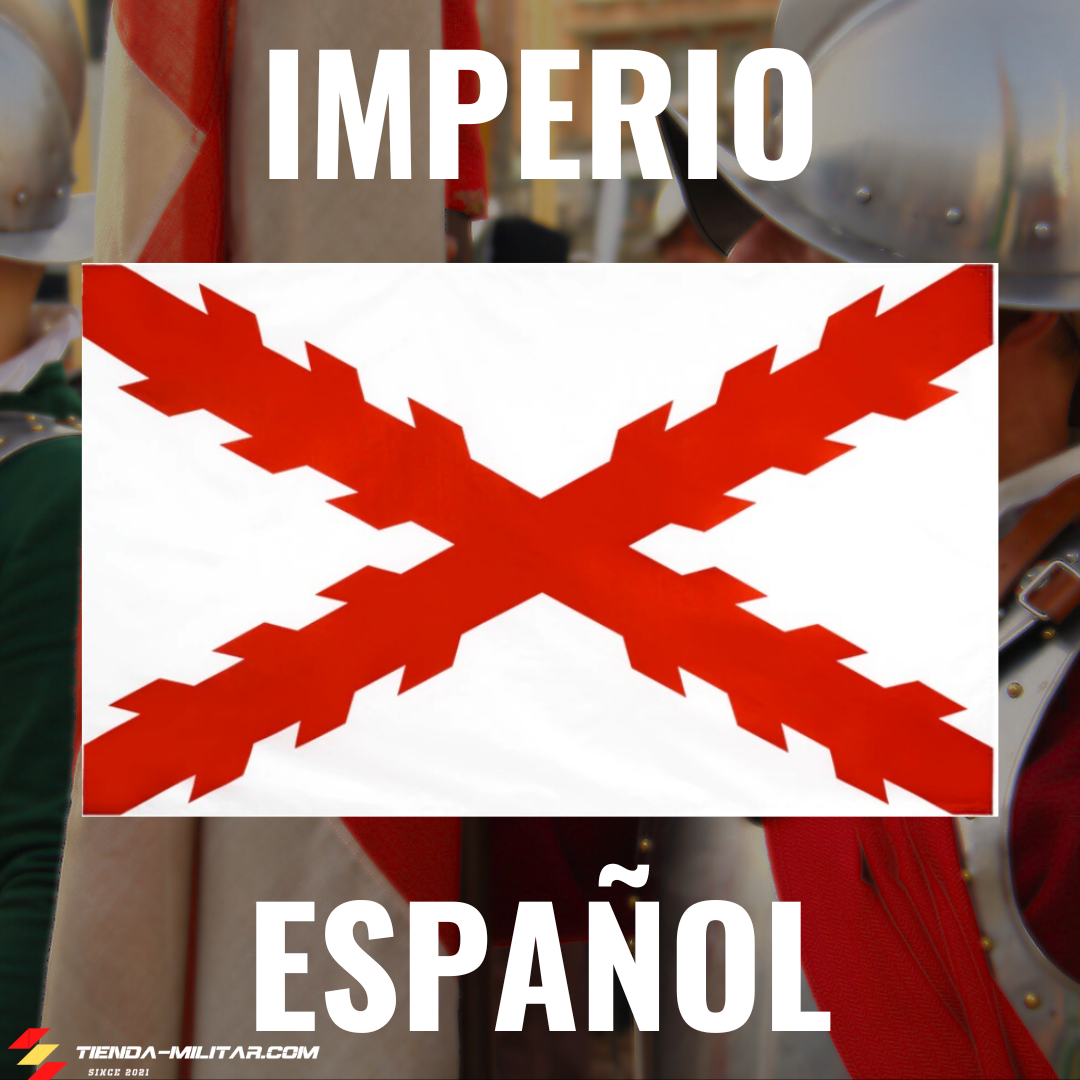 Bandera Cruz de Borgoña - Tienda Militar