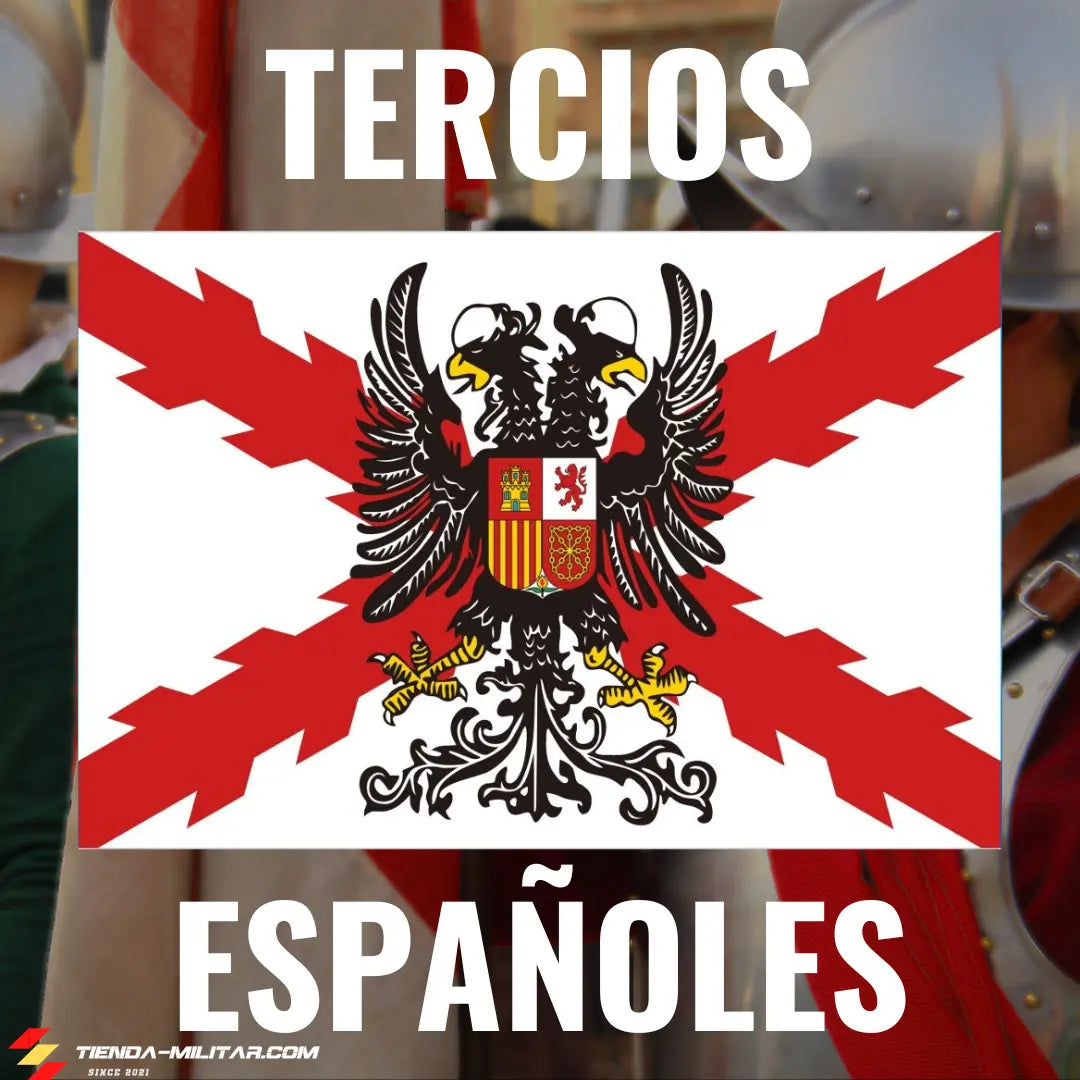 🥇 La GLORIOSA BANDERA de los TERCIOS DE FLANDES (Envío Gratis) 🔝 - Tienda Militar