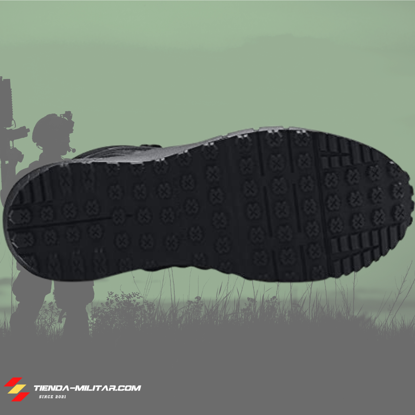 Botas Tácitas UNDER ARMOUR Valsetz de CAÑA MEDIA y CREMALLERA - Tienda Militar