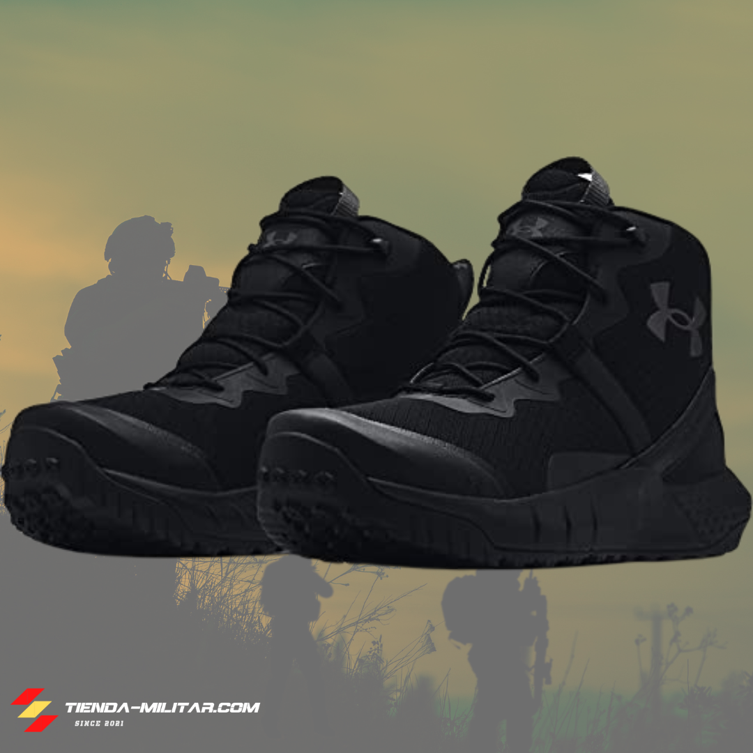 ✓ Descubre las botas Under Armour negras Valsetz de caña baja🛡️👟 – Tienda  Militar