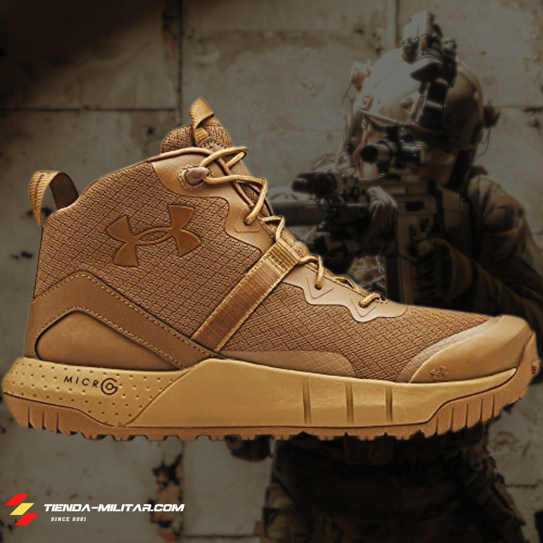 Botas Tácitas UNDER ARMOUR Valsetz de CAÑA BAJA color Áridas - Tienda Militar