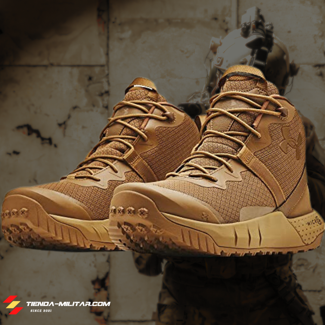 Botas Tácitas UNDER ARMOUR Valsetz de CAÑA BAJA color Áridas - Tienda Militar