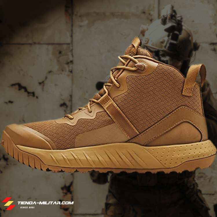Botas Tácitas UNDER ARMOUR Valsetz de CAÑA BAJA color Áridas - Tienda Militar