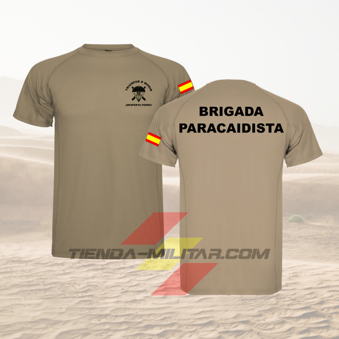 Camiseta Técnica de la BRIGADA PARACAIDISTA - Tienda Militar