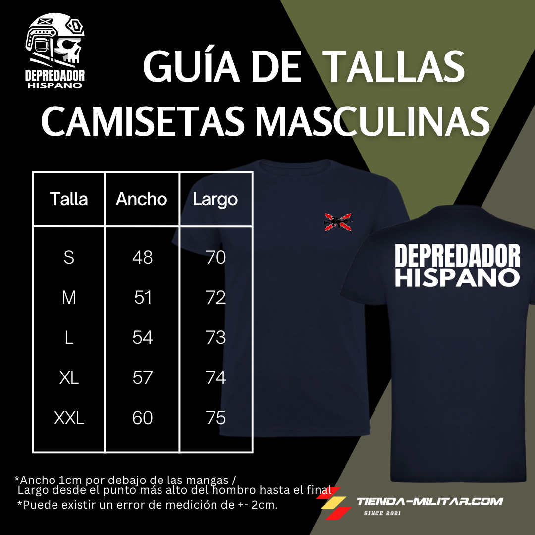Camiseta algodón DEPREDADOR HISPANO