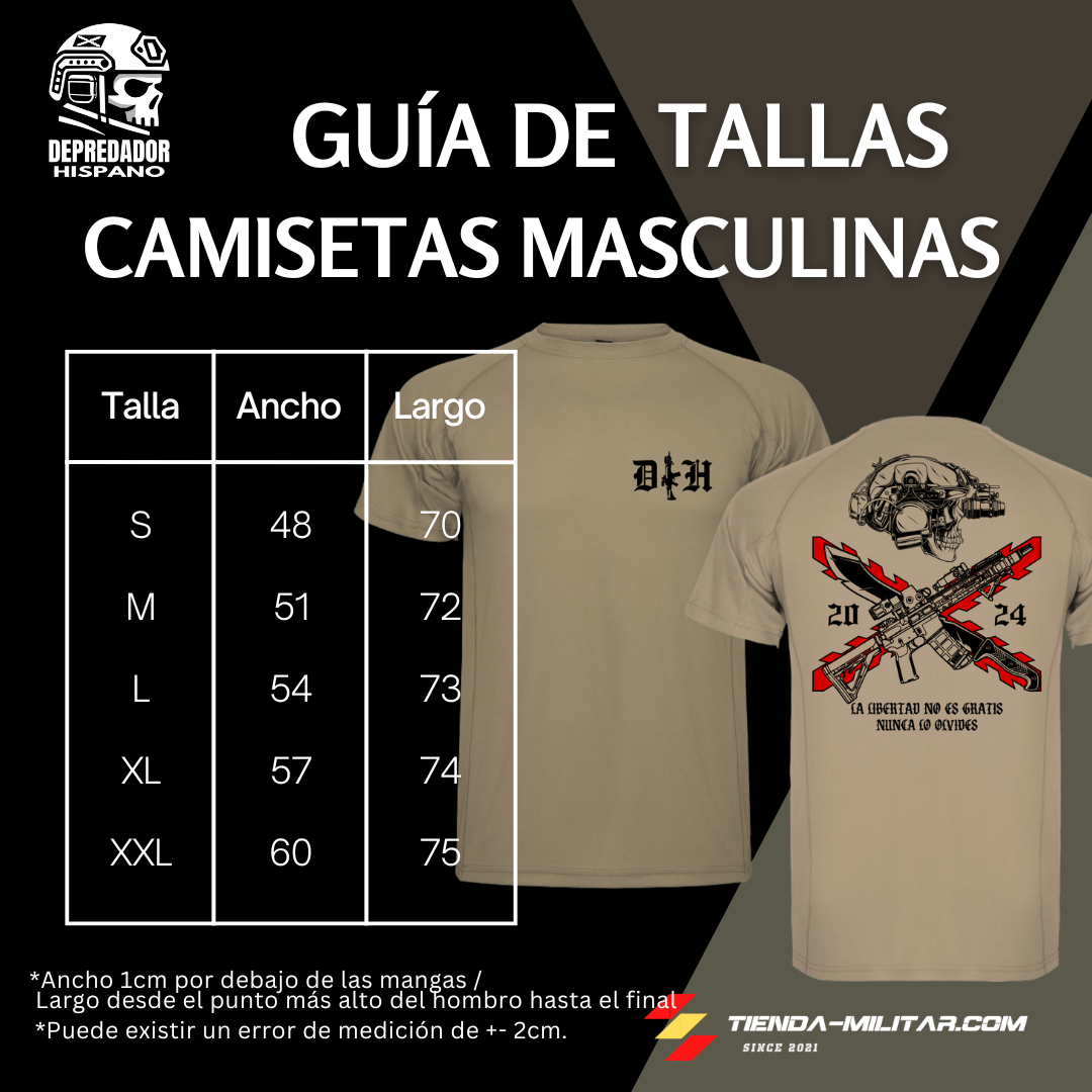 Camiseta Técnica LA LIBERTAD NO ES GRATIS