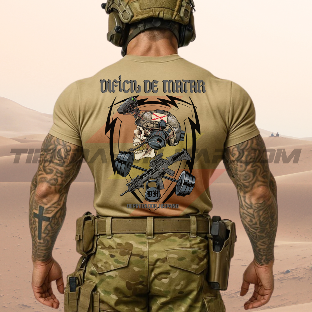 CAMISETA TÉCNICA DIFÍCIL DE MATAR