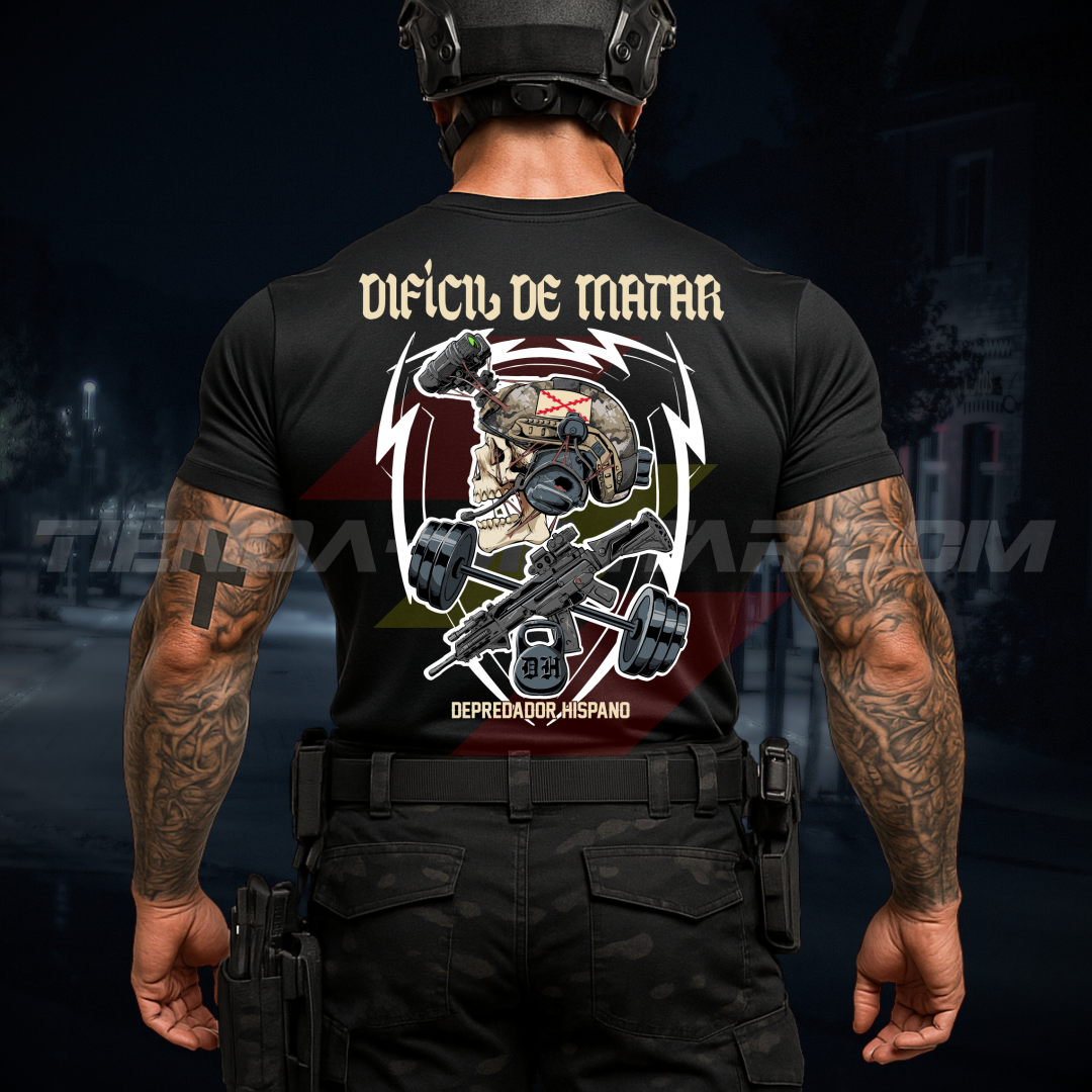 CAMISETA TÉCNICA DIFÍCIL DE MATAR