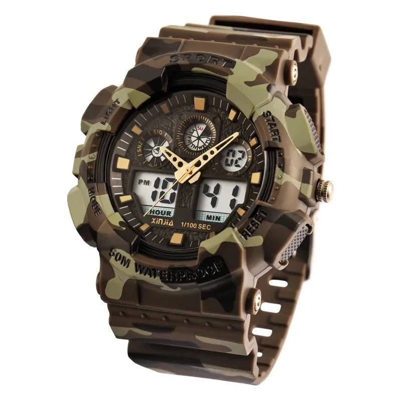 🚀¡Descubre EL PODER y la ELEGANCIA con el RELOJ MILITAR XINJIA! ⌚(Envío Gratis) - Tienda Militar