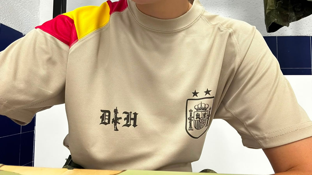 Camiseta Técnica España Doble Campeona | Depredador Hispano ⭐⭐