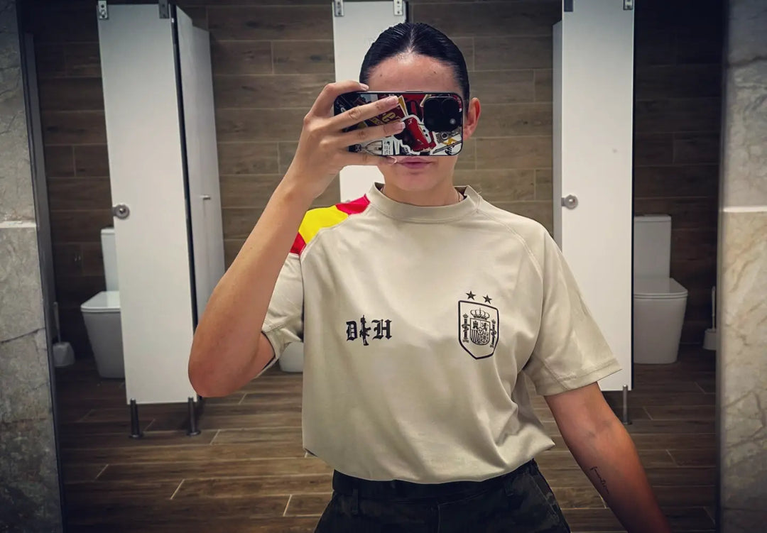 Camiseta Técnica España Doble Campeona | Depredador Hispano ⭐⭐