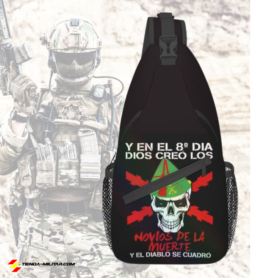 ✅ MOCHILA estilo Bandolera de la LEGIÓN ESPAÑOLA (Envío Gratis) 🚚 💲 - Tienda Militar