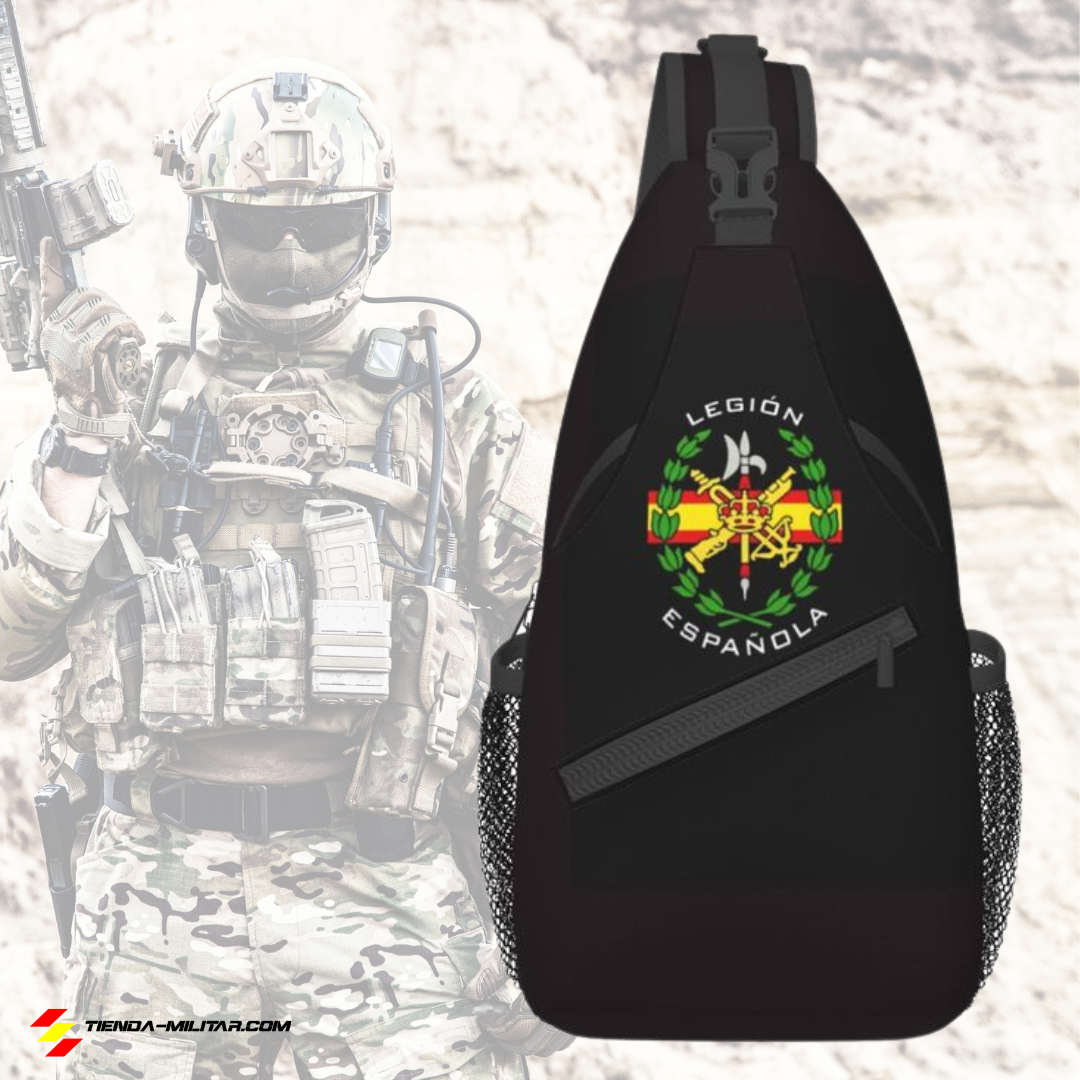 ✅ MOCHILA estilo Bandolera de la LEGIÓN ESPAÑOLA (Envío Gratis) 🚚 💲 - Tienda Militar