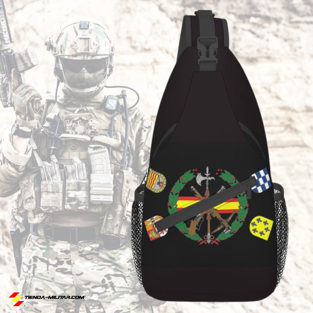 ✅ MOCHILA estilo Bandolera de la LEGIÓN ESPAÑOLA (Envío Gratis) 🚚 💲 - Tienda Militar